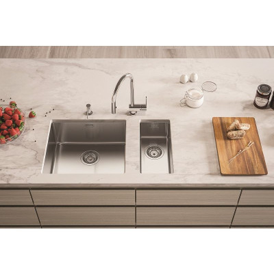 ALVEUS Kombino 10 nerūdijančio plieno plautuvė, montuojama po stalviršiu