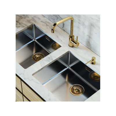 ALVEUS Kombino 20 nerūdijančio plieno plautuvė (montuojama po stalviršiu)