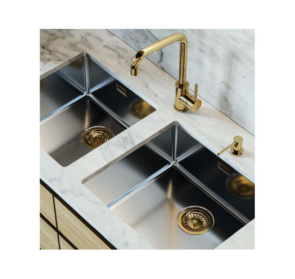 ALVEUS Kombino 20 nerūdijančio plieno plautuvė (montuojama po stalviršiu)