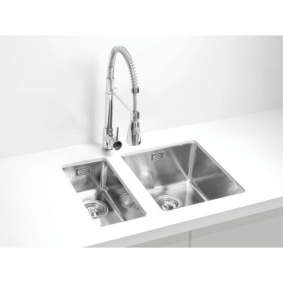 ALVEUS Kombino 20 nerūdijančio plieno plautuvė (montuojama po stalviršiu)