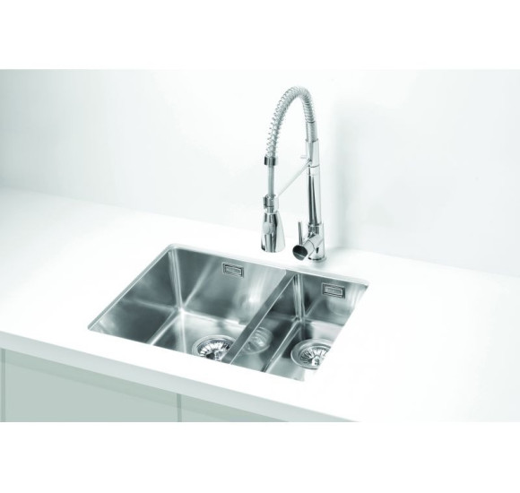 ALVEUS Kombino 120 nerūdijančio plieno plautuvė