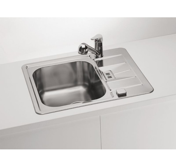 ALVEUS Line Maxim 60 nerūdijančio plieno plautuvė