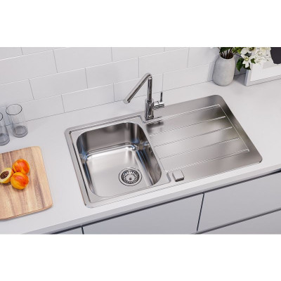 ALVEUS Line Max 20 nerūdijančio plieno plautuvė