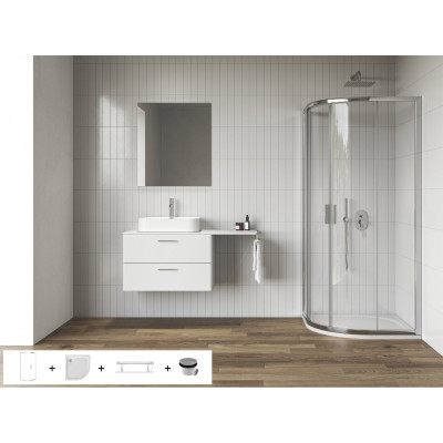 Ravak 5in1 dušo komplektas Blix II NBLCP4, 90x90