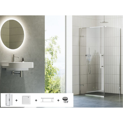 Ravak dušo komplektas 5 in 1 Cool! COSD1 + COPS (chromo spalvos profiliai)