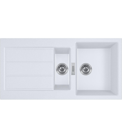 Franke S2D 651 tectonite plautuvė, užkemšamas ventilis, pasirenkama spalva