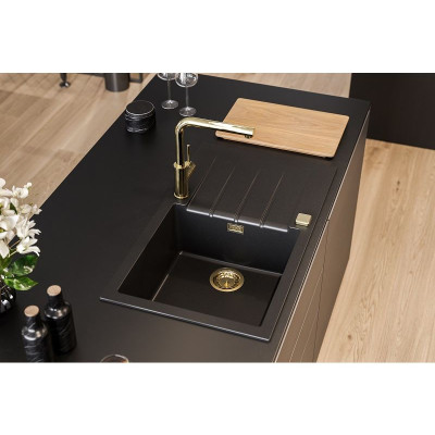 ALVEUS Cadit 40 granitinė plautuvė (pasirenkama spalva)