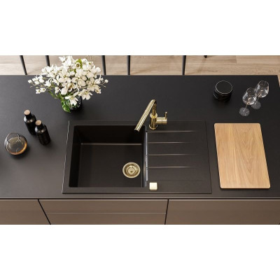 ALVEUS Cadit 40 granitinė plautuvė (pasirenkama spalva)