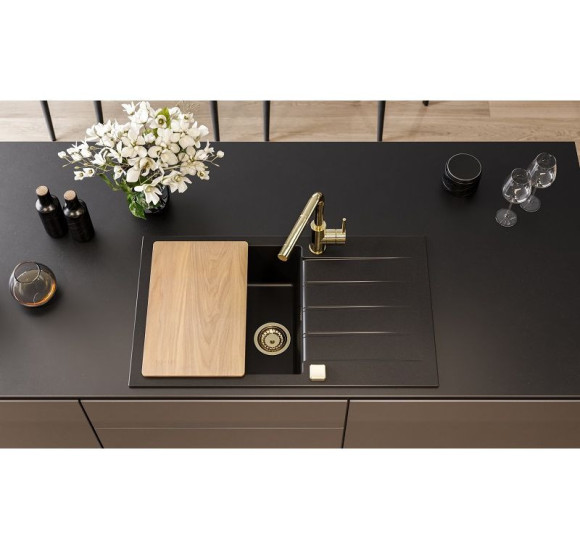 ALVEUS Cadit 40 granitinė plautuvė (pasirenkama spalva)