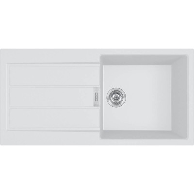 Franke S2D 611-100 tectonite plautuvė, užkemšamas ventilis, pasirenkama spalva