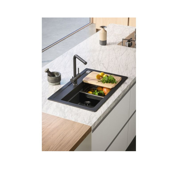 ALVEUS Atrox 40 granitinė plautuvė (pasirenkama spalva)