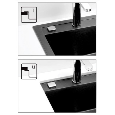 ALVEUS Atrox 40 granitinė plautuvė (Black Edition)