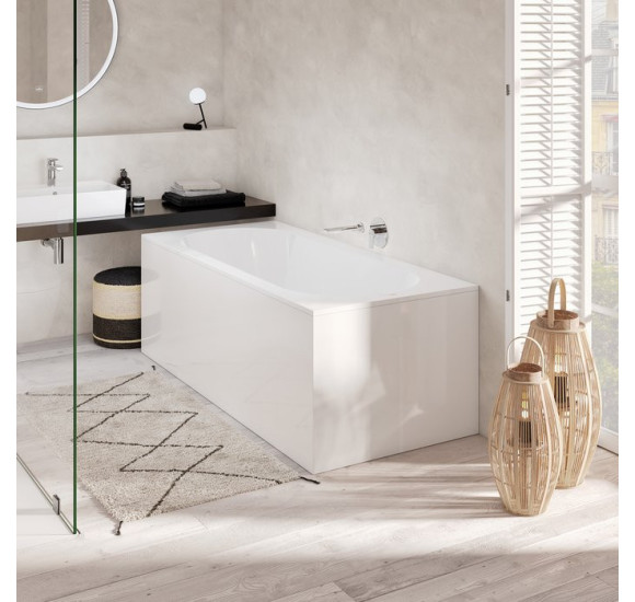 IŠPARDAVIMAS. Villeroy&Boch Quaryl® Oberon, stačiakampė vonia,180x80cm (su smulkiu pažeidimu paviršiuje)