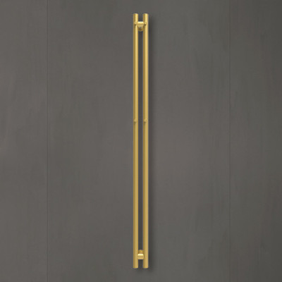 Wellmer Verona nerūdijančio plieno elektrinis džiovintuvas, 120 cm, 2 strypai