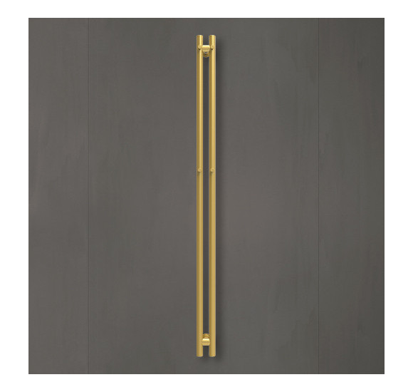 Wellmer Verona nerūdijančio plieno elektrinis džiovintuvas, 120 cm, 2 strypai