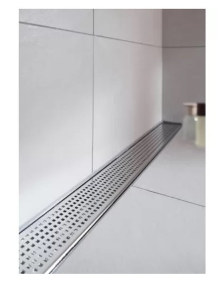 ACO ShowerDrain C nerūdijančiojo plieno grotelės. Square