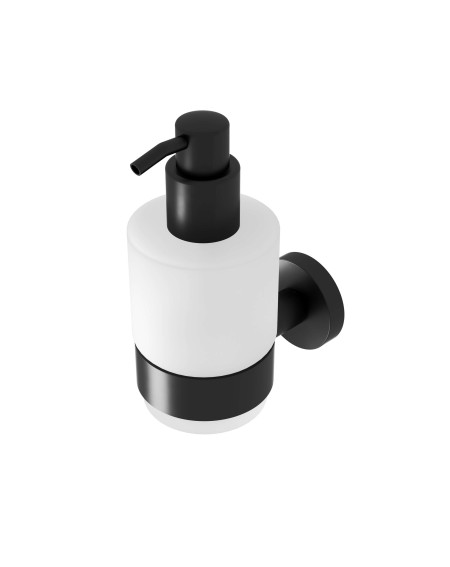 Skysto muilo dozatorius Geesa Nemox Black 200ml