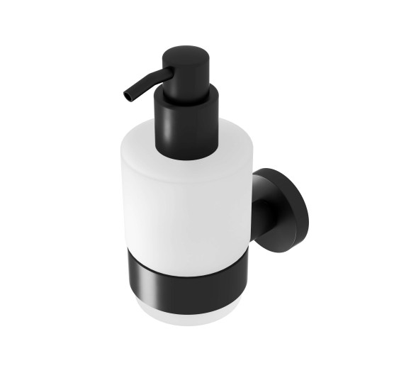 Skysto muilo dozatorius Geesa Nemox Black 200ml