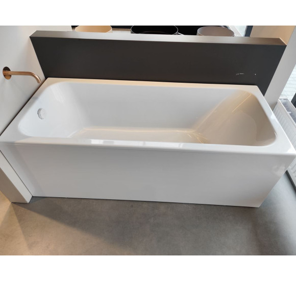 IŠPARDAVIMAS. Ravak Chrome Slim stačiakampės vonios komplektas 170x75, su apdaila, sifonu, kojelėmis (iš ekspozicijos)