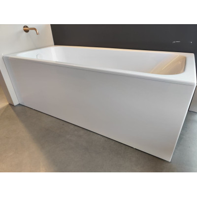 IŠPARDAVIMAS. Ravak Chrome Slim stačiakampės vonios komplektas 170x75, su apdaila, sifonu, kojelėmis (iš ekspozicijos)