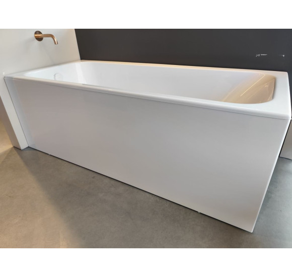 IŠPARDAVIMAS. Ravak Chrome Slim stačiakampės vonios komplektas 170x75, su apdaila, sifonu, kojelėmis (iš ekspozicijos)