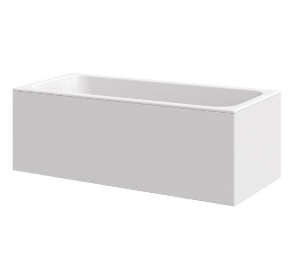 IŠPARDAVIMAS. Ravak Chrome Slim stačiakampės vonios komplektas 170x75, su apdaila, sifonu, kojelėmis (iš ekspozicijos)