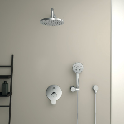 Ideal Standard Ceraflex potinkinė dušo sistema (BC447AA), chromo spalva