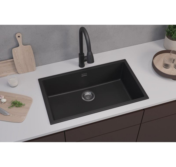ALVEUS Omni 40 granitinė plautuvė (pasirenkama spalva)