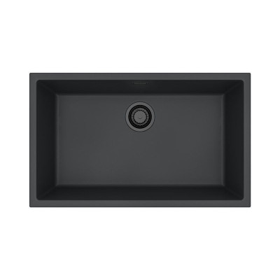 ALVEUS Omni 40 granitinė plautuvė (Black Edition)