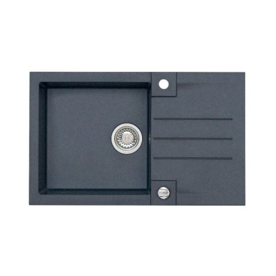 ALVEUS Rock 130 granitinė plautuvė su nusausinimo zona