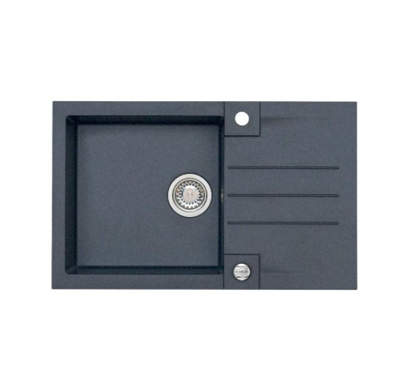 ALVEUS Rock 130 granitinė plautuvė su nusausinimo zona