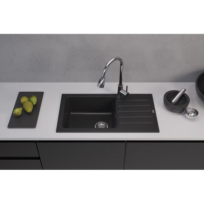 ALVEUS Niagara 90 granitinė plautuvė (pasirenkama spalva)