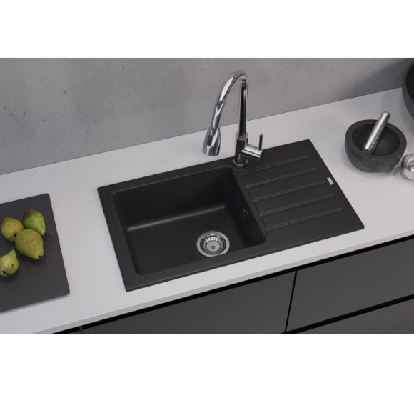 ALVEUS Niagara 90 granitinė plautuvė (pasirenkama spalva)