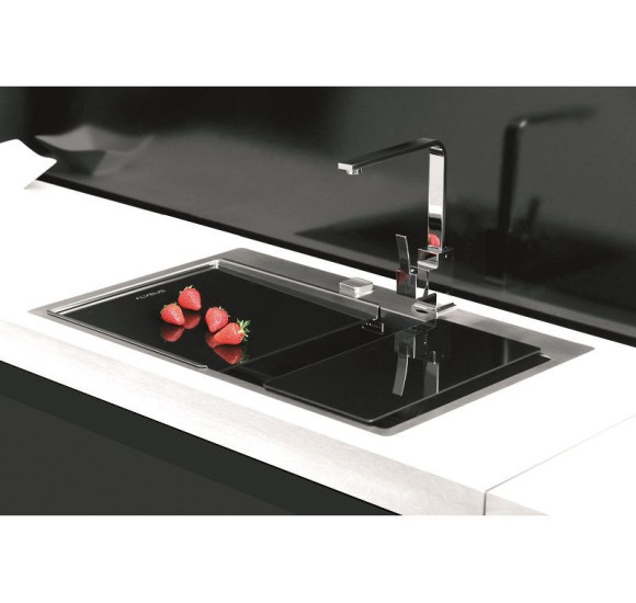 ALVEUS Biboard 400 stiklinis dangtis plautuvei (Stylux plautuvėms)