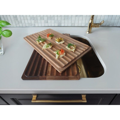 ALVEUS medinė pjaustymo lentelė (bukas), 418 x 250 x 20