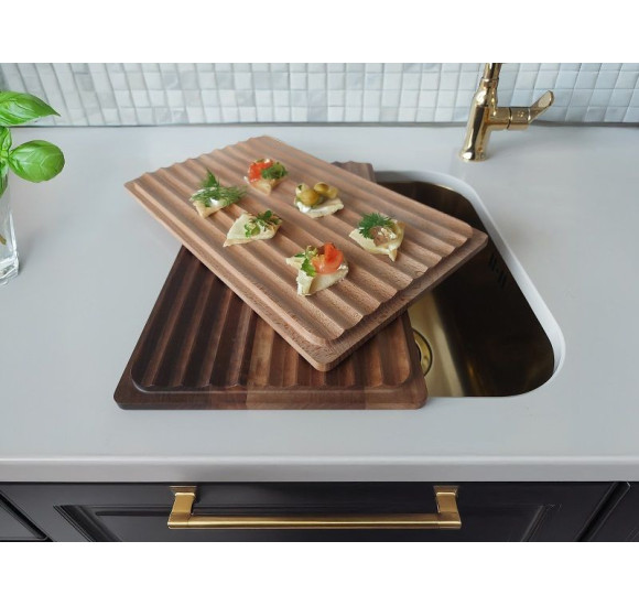 ALVEUS medinė pjaustymo lentelė (bukas), 418 x 250 x 20