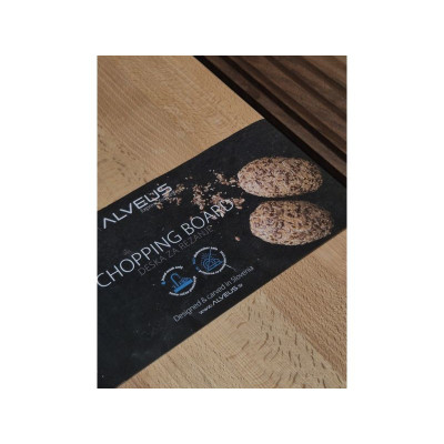 ALVEUS medinė pjaustymo lentelė (bukas), 418 x 250 x 20