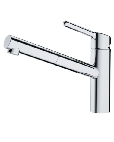 FRANKE Orbit maišytuvas plautuvei su ištraukiama žarna, pasirenkama spalva