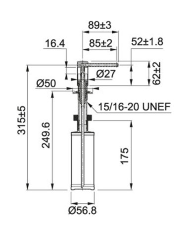 Franke dozatorius Comfort