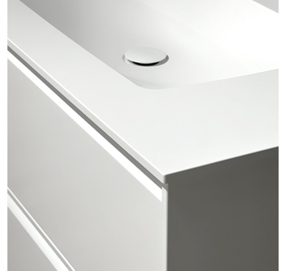 Kamė Orion baldinis praustuvas iš akrilinės DURATEK® medžiagos, 100 cm