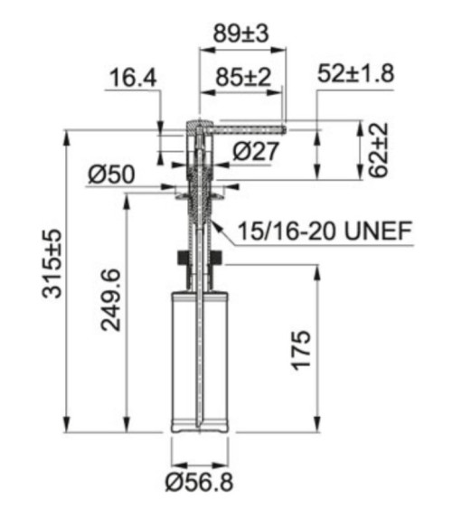 Franke dozatorius Comfort