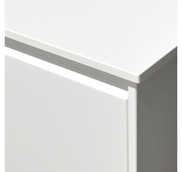 Kamė Orion baldinis praustuvas iš akrilinės DURATEK® medžiagos, 100 cm