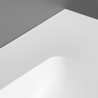 Kamė Orion baldinis praustuvas iš akrilinės DURATEK® medžiagos, 100 cm