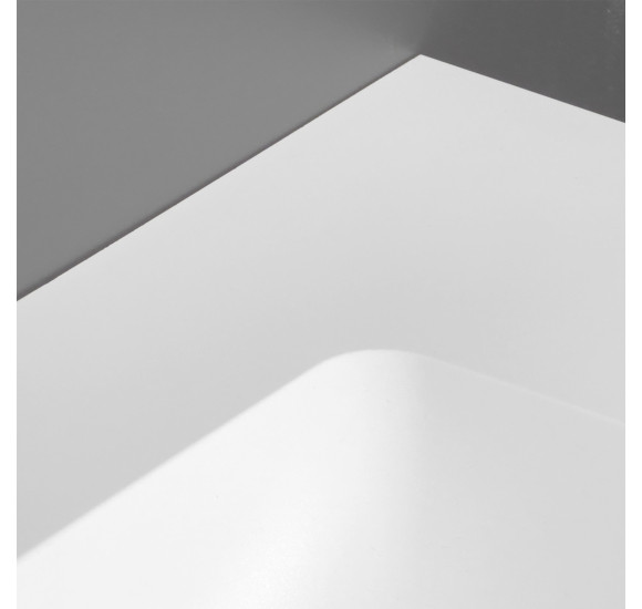 Kamė Orion baldinis praustuvas iš akrilinės DURATEK® medžiagos, 100 cm