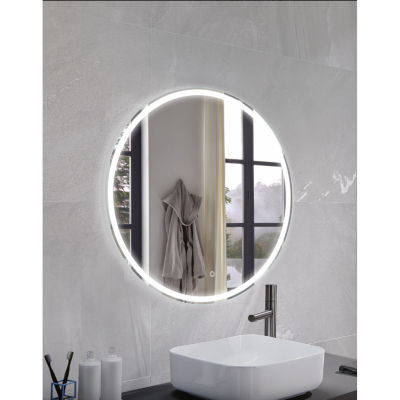 FOCCO MIA ROUND apvalus LED veidrodis, 60 cm, priekinis apšvietimas 3000-5700K, dimeriavimas, antirasojimo funkcija