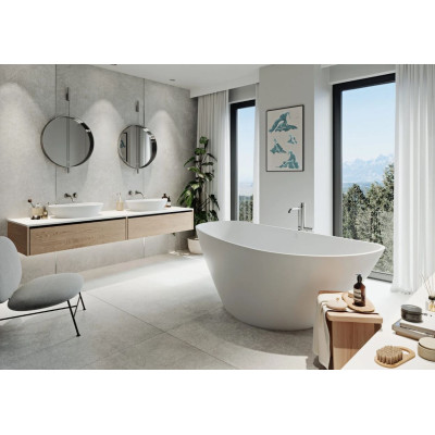 Fjordd Fjord laisvai pastatoma, asimetriška vonia 1700x800