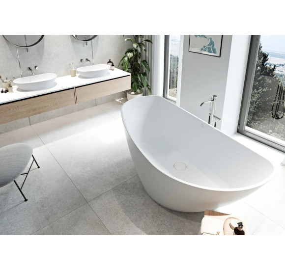 Fjordd Fjord laisvai pastatoma, asimetriška vonia 1700x800