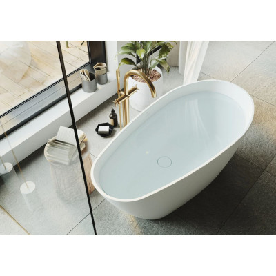 Fjordd Senja laisvai pastatoma asimetriška vonia 1600x750