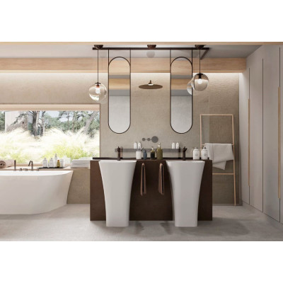 Fjordd Slid prie sienos glaudžiamas praustuvas