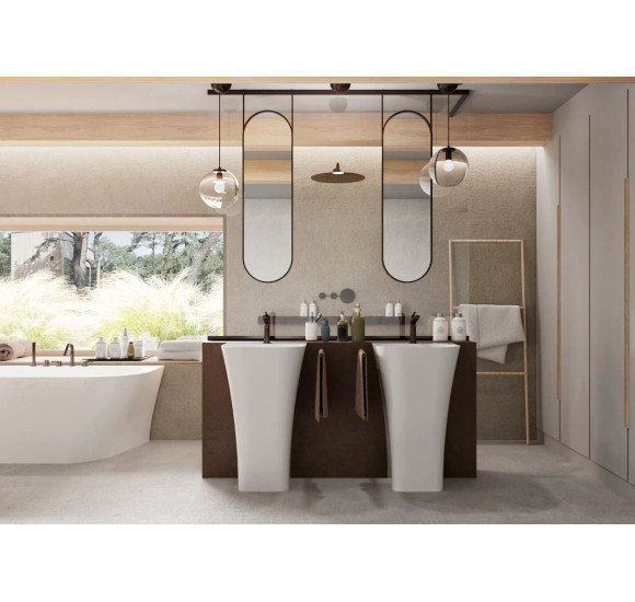 Fjordd Slid prie sienos glaudžiamas praustuvas